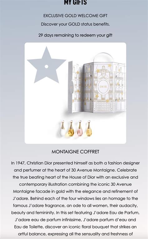 dior gold status gift 2024|new jeans Dior gifts.